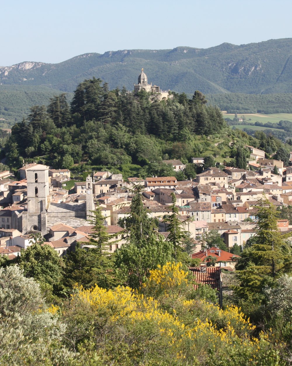 Le village de Forcalquier, où se tient le marché du lundi